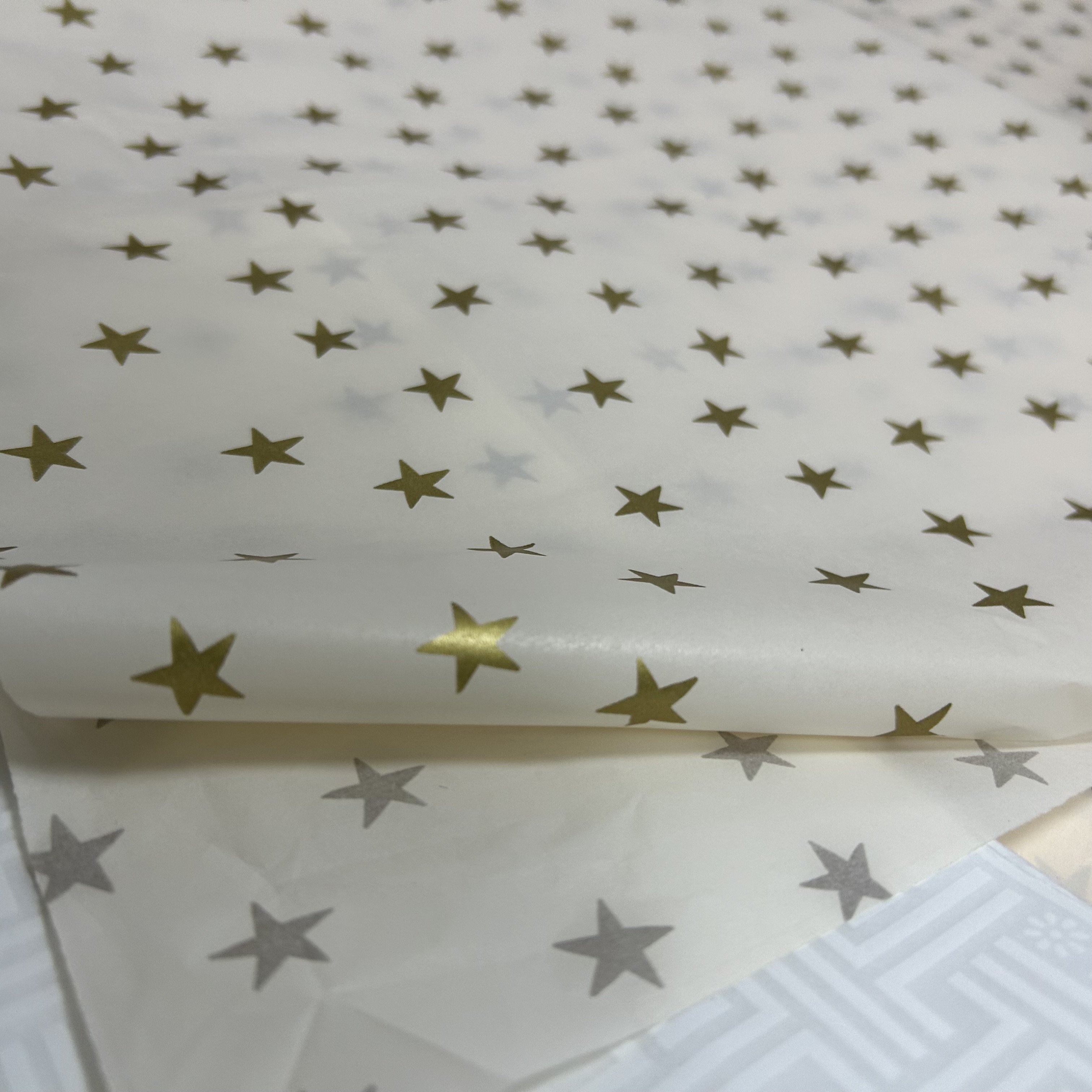 Custom Logo Full Color Waterproof Tissue Packaging Tissue Paper Packaging Cloth E-commerce Gift Jewelry Packaging