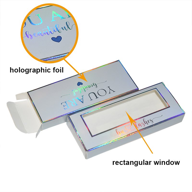 Luxury Gift Box Custom Logo Full Colors Lipstick Paper Box Glitter Holographic Balm Tube Kit Cosmetic Lip Gloss Boxes Packaging