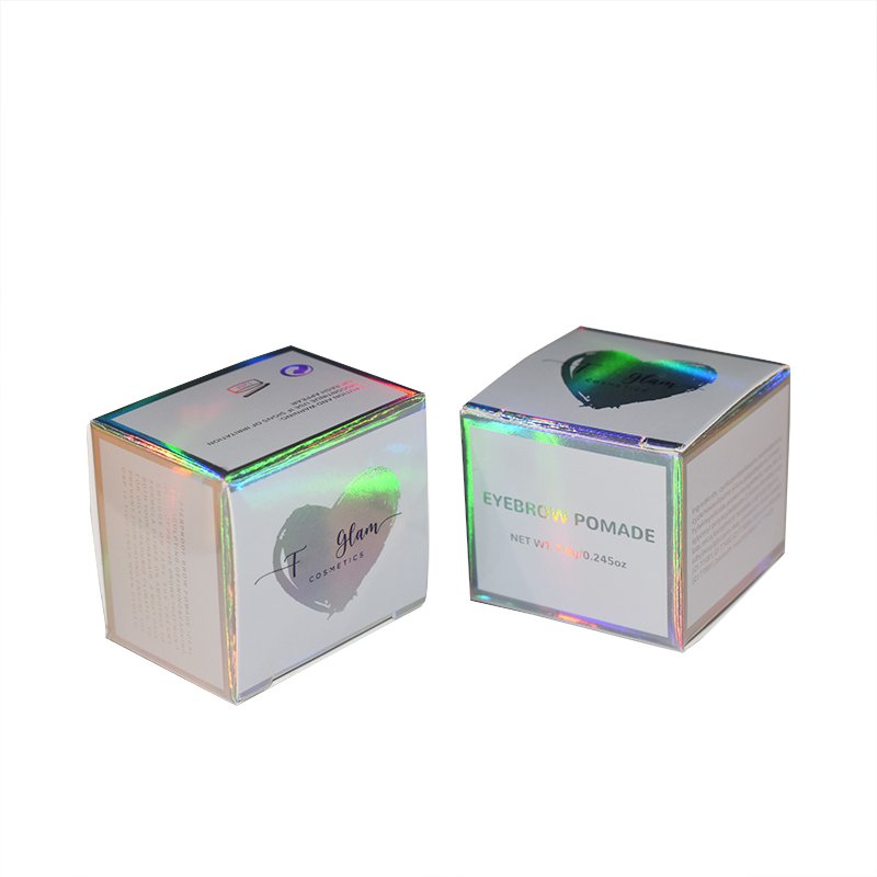 Luxury Gift Box Custom Logo Full Colors Lipstick Paper Box Glitter Holographic Balm Tube Kit Cosmetic Lip Gloss Boxes Packaging