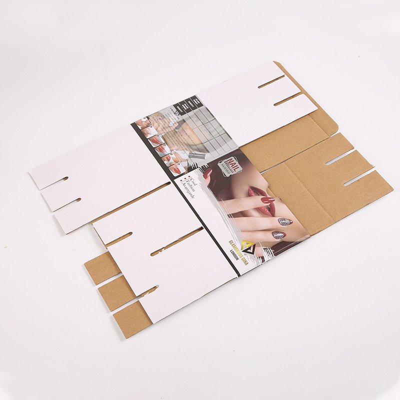 Custom luxury quality cosmetics nail polish packaging boxes with paper dividers profesional nail polish 12 box low moq
