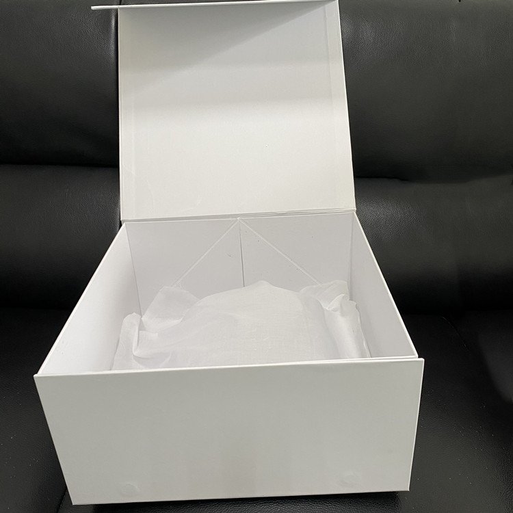 Custom logo gift Snapback baseball cap box hat shipping gift box hair extension packaging box