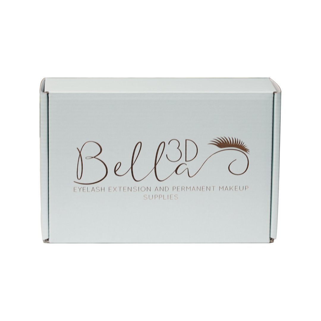 Gift Box Custom Hot Sale Logo Colorful Baby Blue Color Logo Hot Foil Stamping Printing Corrugated Board Gift Packaging Paper Box