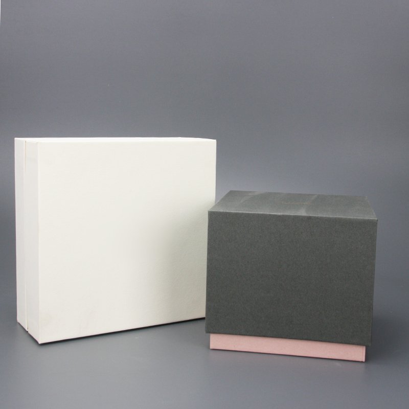 New Degise Wholesale White Magnetic Paper Gift Box With Square Paper Box For Price Christmas Advent Calendar Cosmetic Paper Box