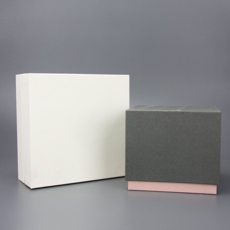 New Degise Wholesale White Magnetic Paper Gift Box With Square Paper Box For Price Christmas Advent Calendar Cosmetic Paper Box