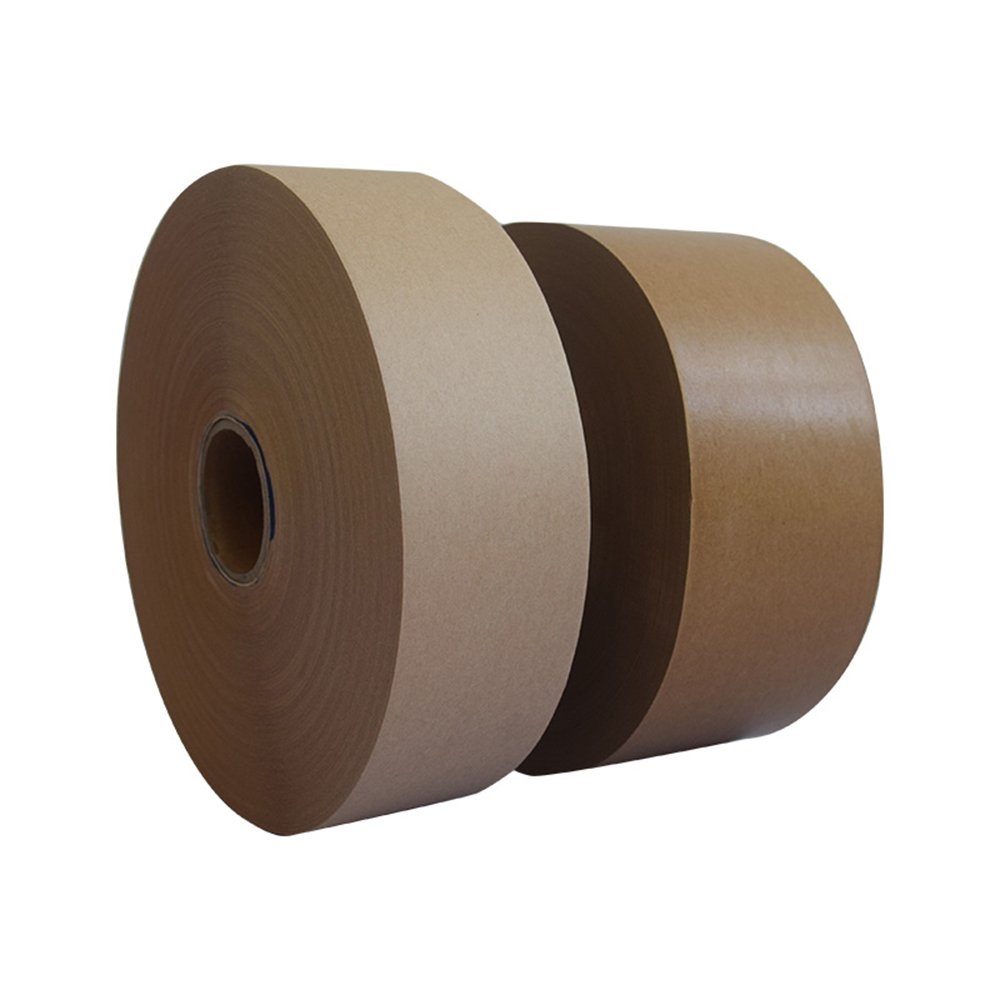 Eco Friendly Degradable Brown Kraft Paper Packing Tape
