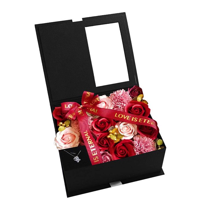 Eco Friendly Logo Designer Cardboard Packaging Magnetic Closure Custom Black Shoe Foldable Magnetic Paper Gift Box With Logo