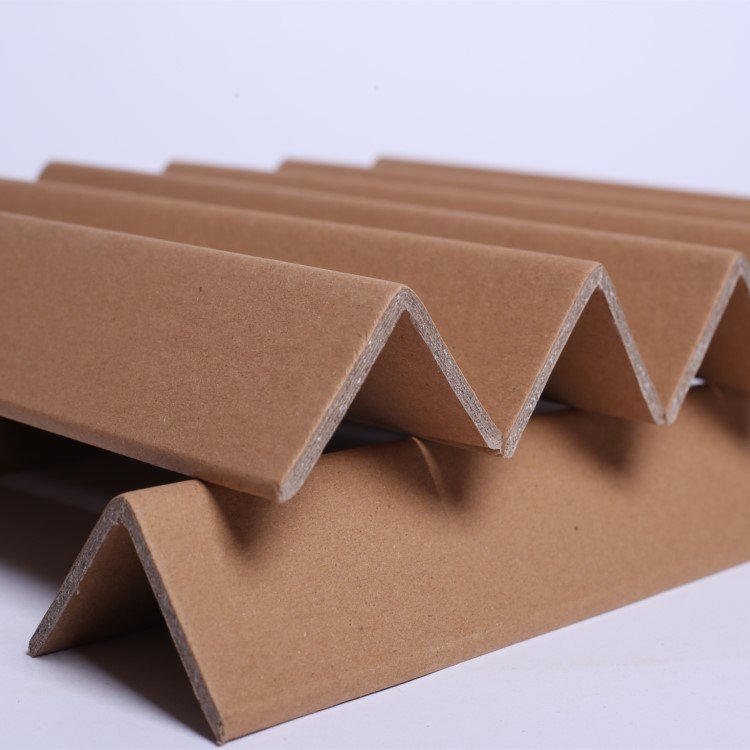 Wholesale Customized Carton Kraft Paper Angle Edge box Corner Cardboard Edge Protector Guard Edgeboard for Packaging Protection