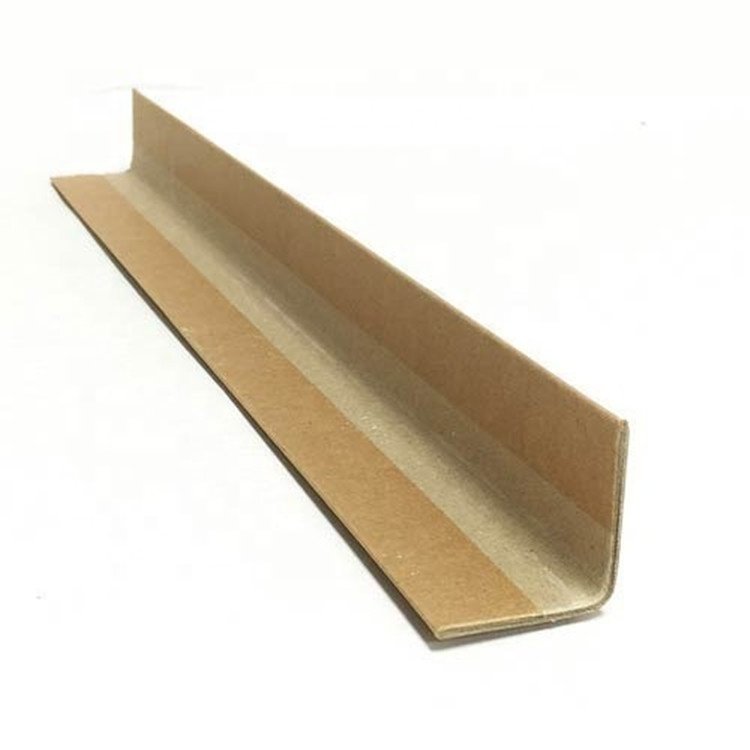 Wholesale Customized Carton Kraft Paper Angle Edge box Corner Cardboard Edge Protector Guard Edgeboard for Packaging Protection