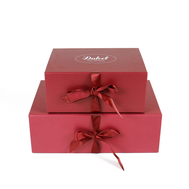 custom gifts recyclable chinese new year gift box luxury collapsible hair extension paper cardboard packaging folding gift box