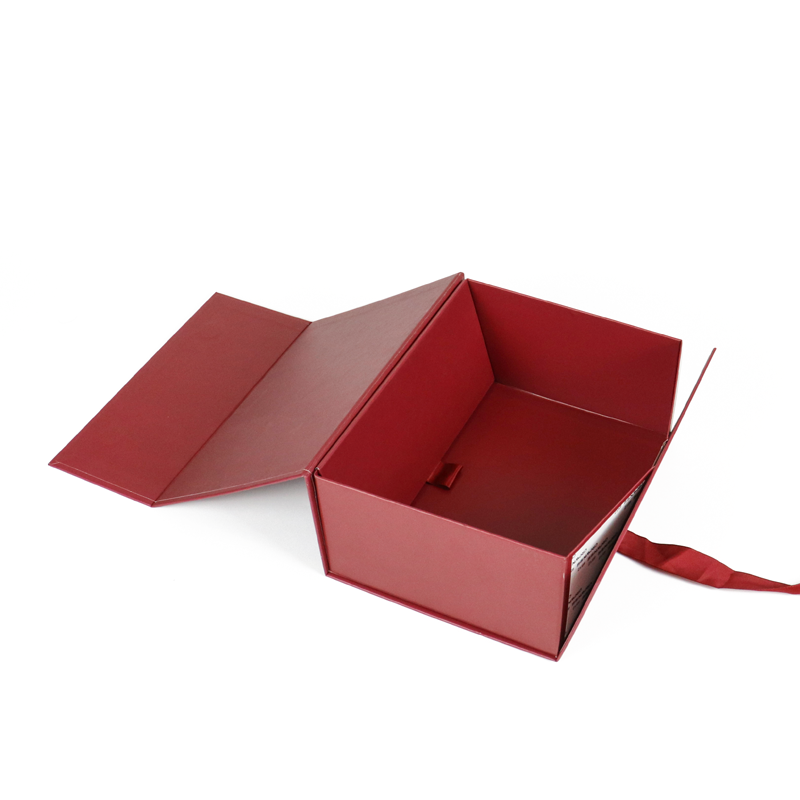 custom gifts recyclable chinese new year gift box luxury collapsible hair extension paper cardboard packaging folding gift box