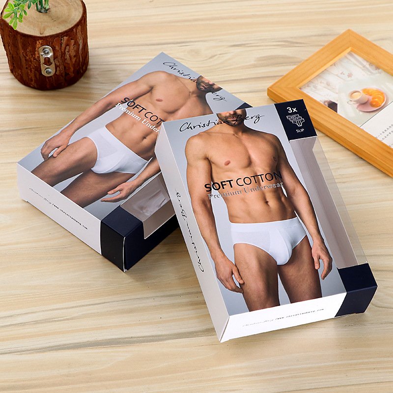 New Trend Wholesale Customize Eco Friendly Clear Lid Window Clear Packaging Paper Boxes