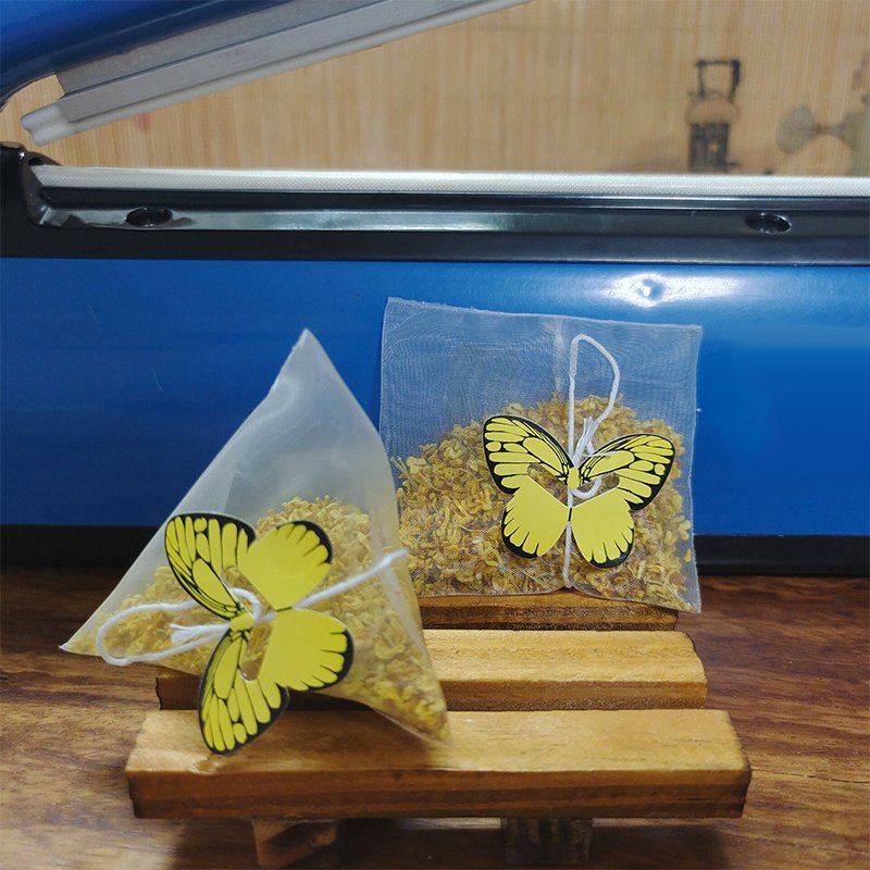 1000pcs/pack friendly disposable Individual custom nylon empty tea bag organizer packaging