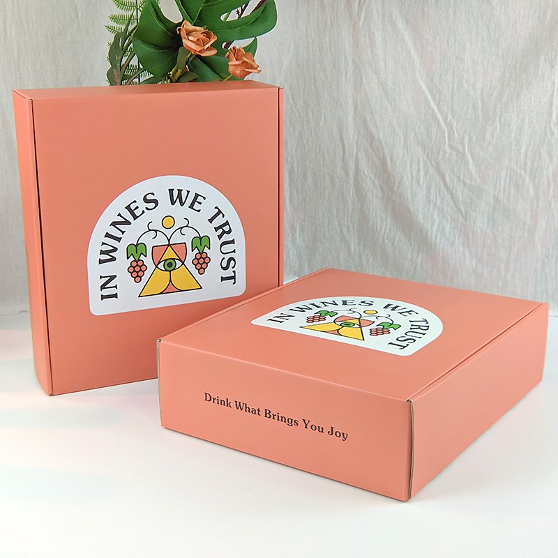 Luxury customized wine Beverage packaging gift box vodka empty bottle mailer boxes