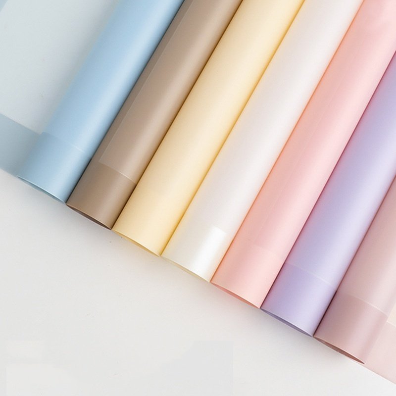 Tondo Puff Skirt Jelly Film Border Layered Flower Packaging Paper Flower Bundle Packaging Paper