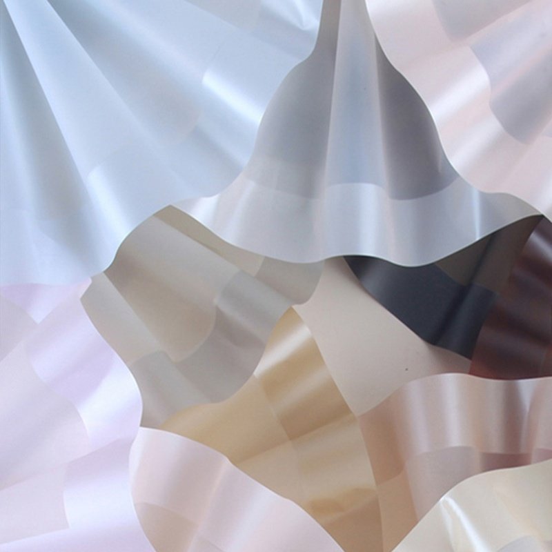 Tondo Puff Skirt Jelly Film Border Layered Flower Packaging Paper Flower Bundle Packaging Paper