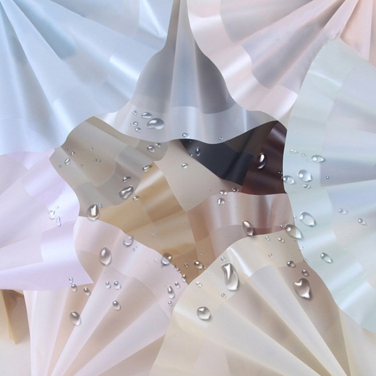 Tondo Puff Skirt Jelly Film Border Layered Flower Packaging Paper Flower Bundle Packaging Paper