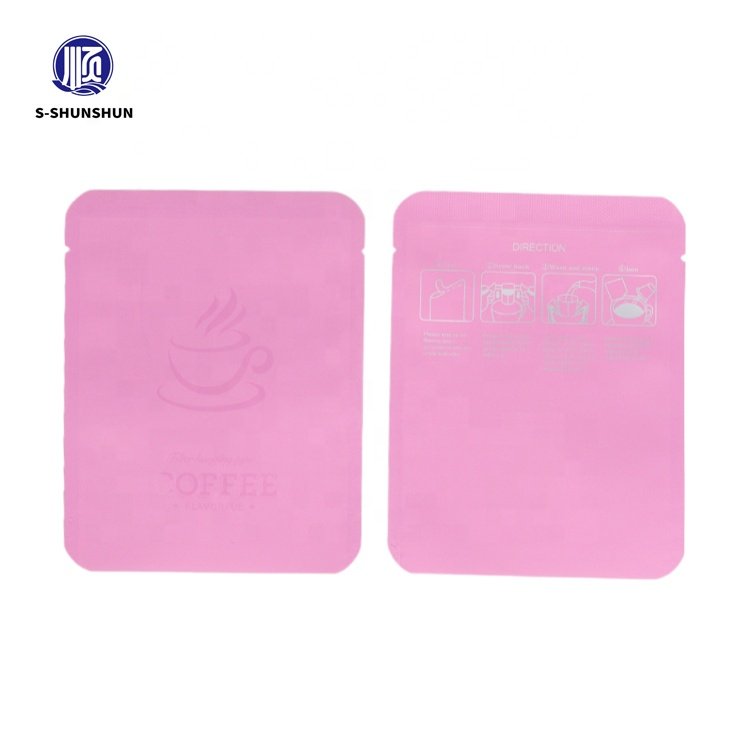 Custom wholesale recyclable coffee sachets drip bag Small Coffee Bags For coffee packaging