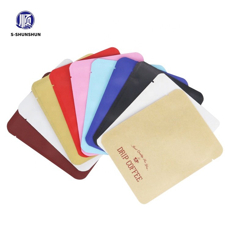 Custom wholesale recyclable coffee sachets drip bag Small Coffee Bags For coffee packaging