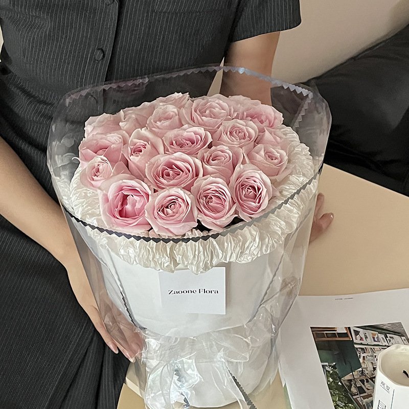 20 Sheet Flower Wrapping Paper Waterproof Floral Bouquet Wrapping Paper Florist Supplies Packaging Paper for Wedding Gift DIY