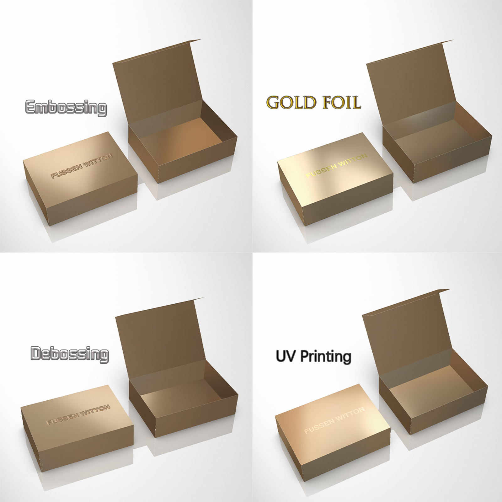 Factory customization logo size color ribbon gold stamping packaging gift clothes paper rope black box packaging luxury