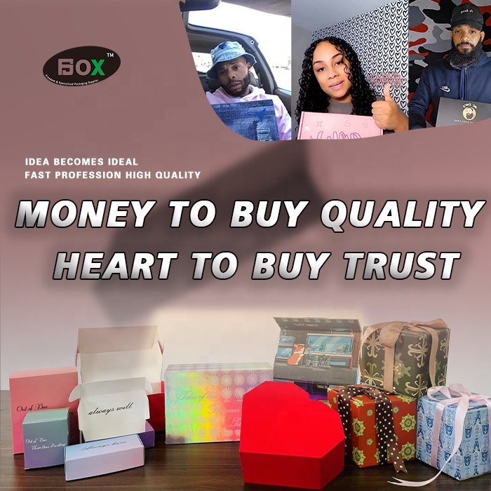 Factory customization logo size color ribbon gold stamping packaging gift clothes paper rope black box packaging luxury
