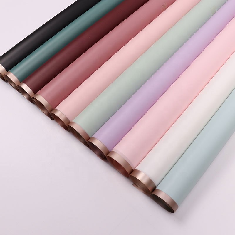 Sheets Packaging Wrap Korean Paper for Waterproof Flower Bouquet Packaging Wrapping Paper