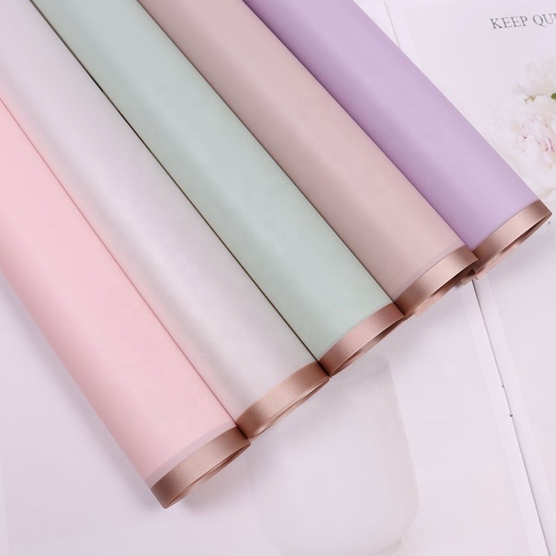Sheets Packaging Wrap Korean Paper for Waterproof Flower Bouquet Packaging Wrapping Paper