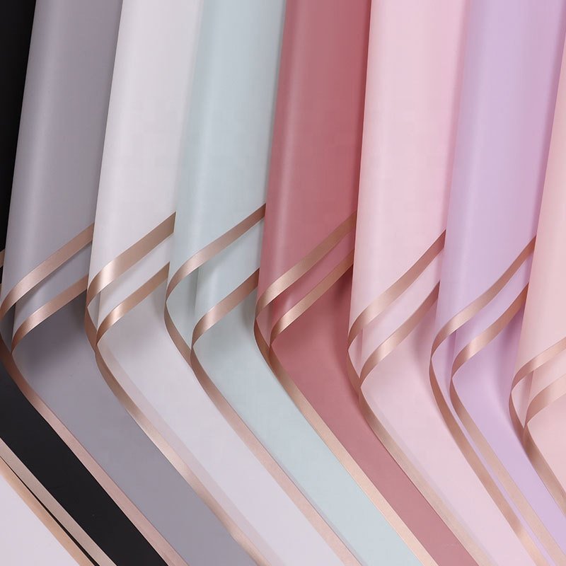 Sheets Packaging Wrap Korean Paper for Waterproof Flower Bouquet Packaging Wrapping Paper