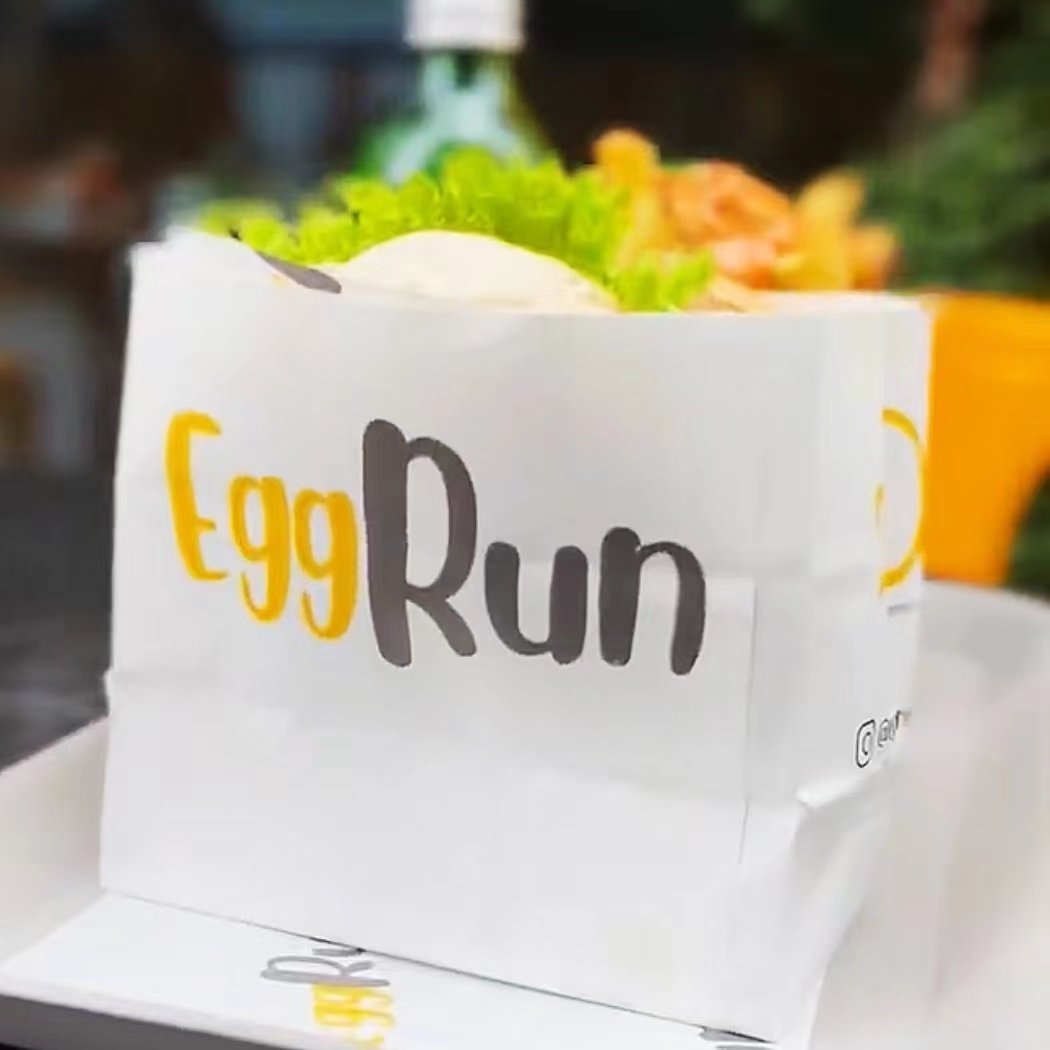 Custom Disposable White Paper Bag Printed Black Logo Snack Food Truffle Burger Bag Grease Resistance Sandwich Bag Small