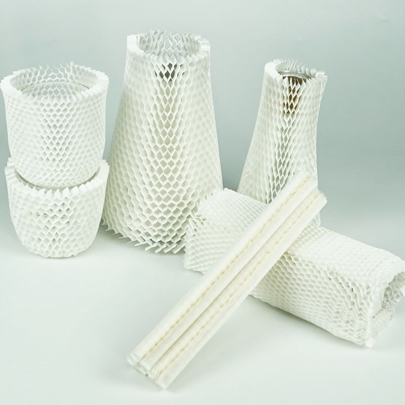 Wine Bottle Protector Sleeve Honeycomb Protective Packing Honeycomb Paper Sleeve