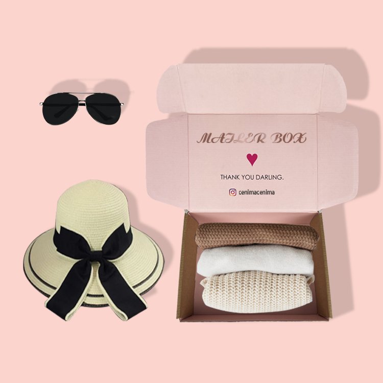 New arrival low price luxury gift mailer box design cardboard packing makeup packaging boxes for shipping