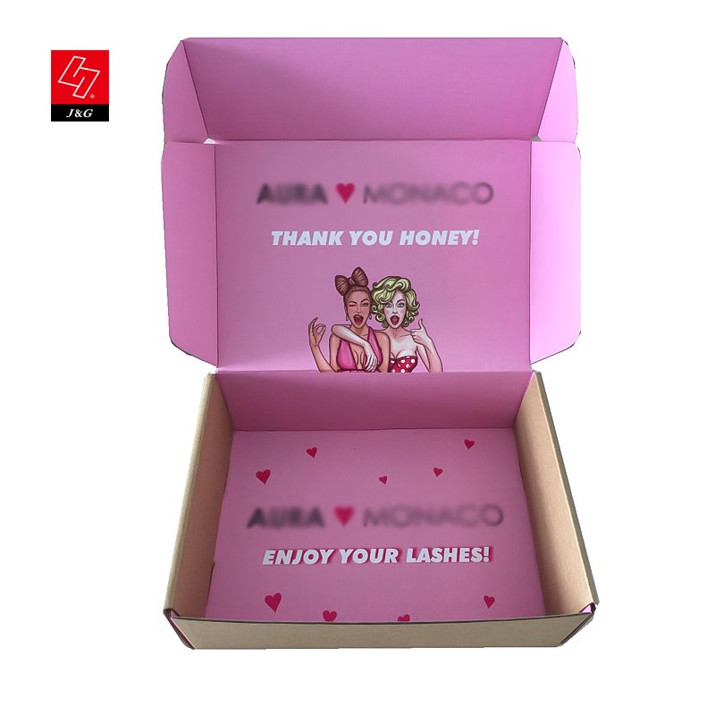 New arrival low price luxury gift mailer box design cardboard packing makeup packaging boxes for shipping