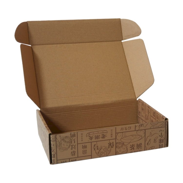 Custom Attractive Price Hot Sale Kraft Portable Biodegradable Environmental Compostable Corrugated Packaging Clothing Mailer Box