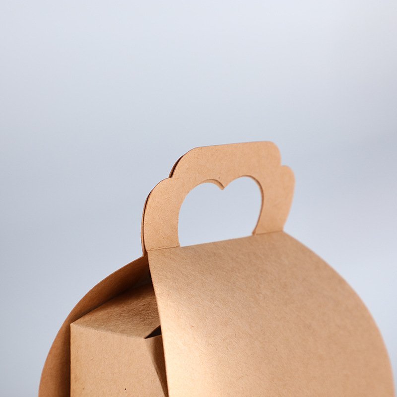 Customized Disposable kraft paper box packaging food paper box for food