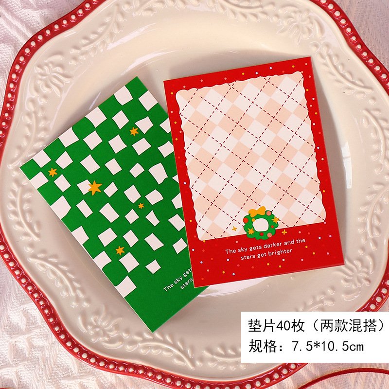 2024 Christmas Candy Bag Creative Header Card Head Frosted Biscuit Snowflake Crispy Cookie Handheld Packaging Bag