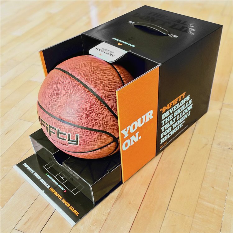 Real Factory Price Custom Cheap Big Basketball Packaging Paper Box