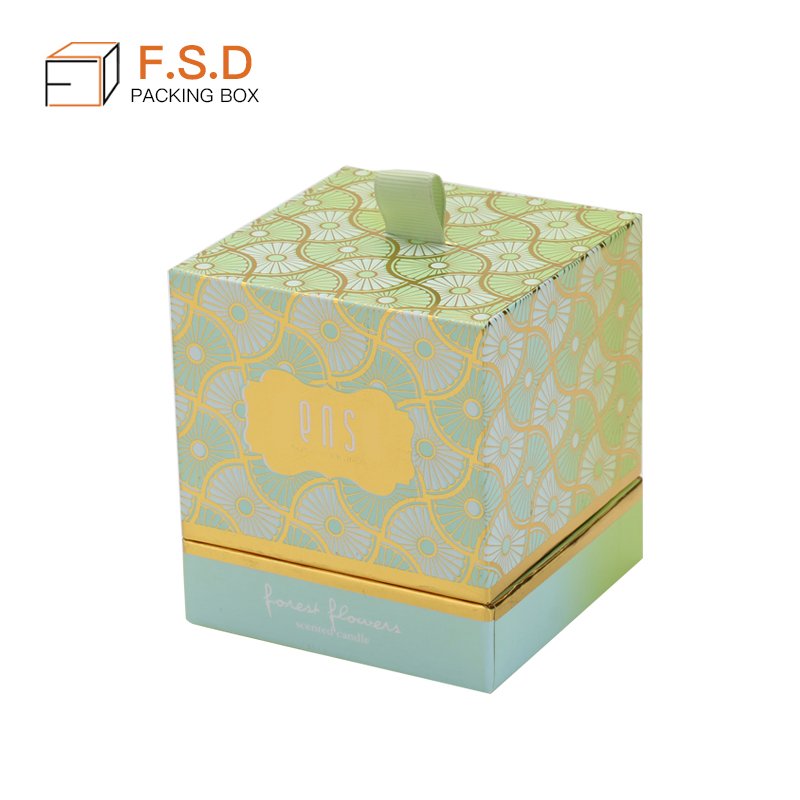High Quality Wholesale Recyclable Paper Candle Packaging Boxes