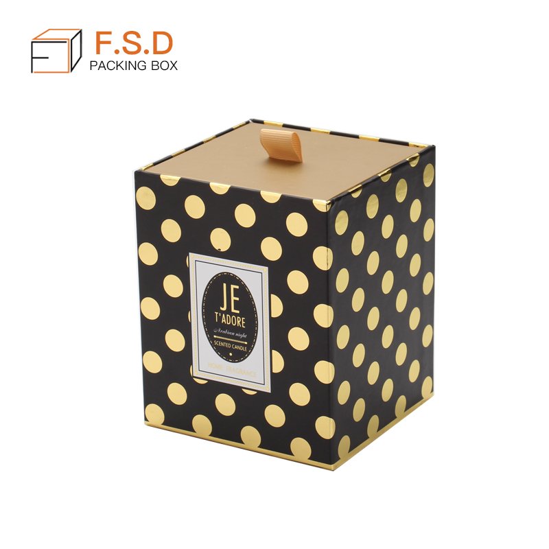High Quality Wholesale Recyclable Paper Candle Packaging Boxes