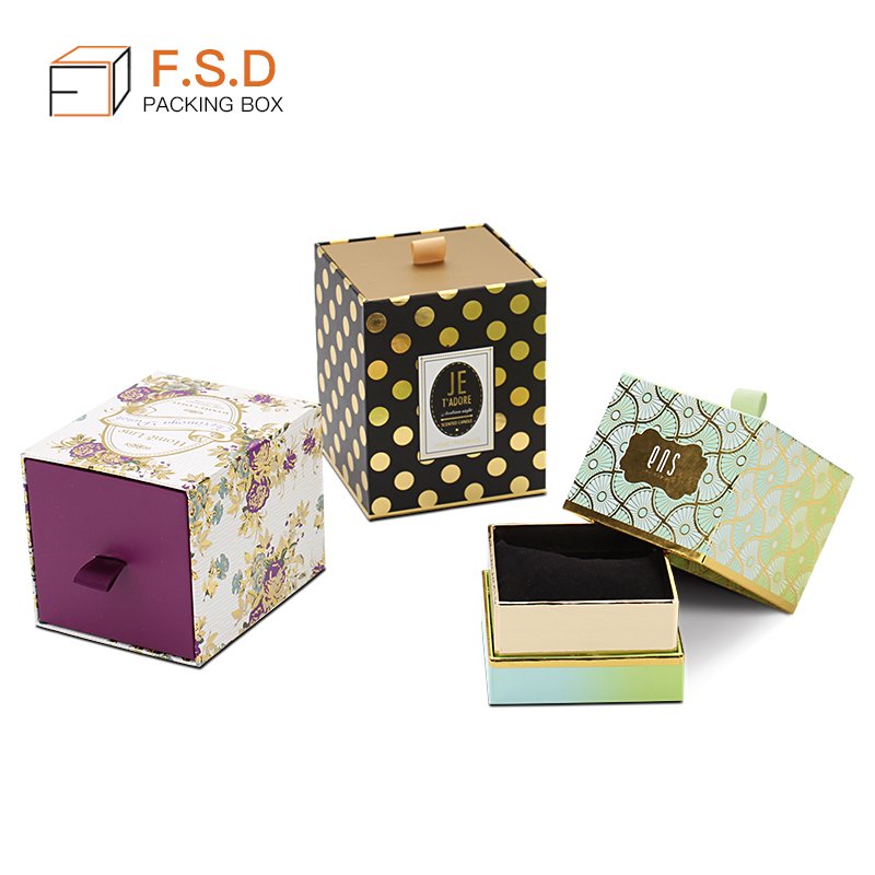 High Quality Wholesale Recyclable Paper Candle Packaging Boxes