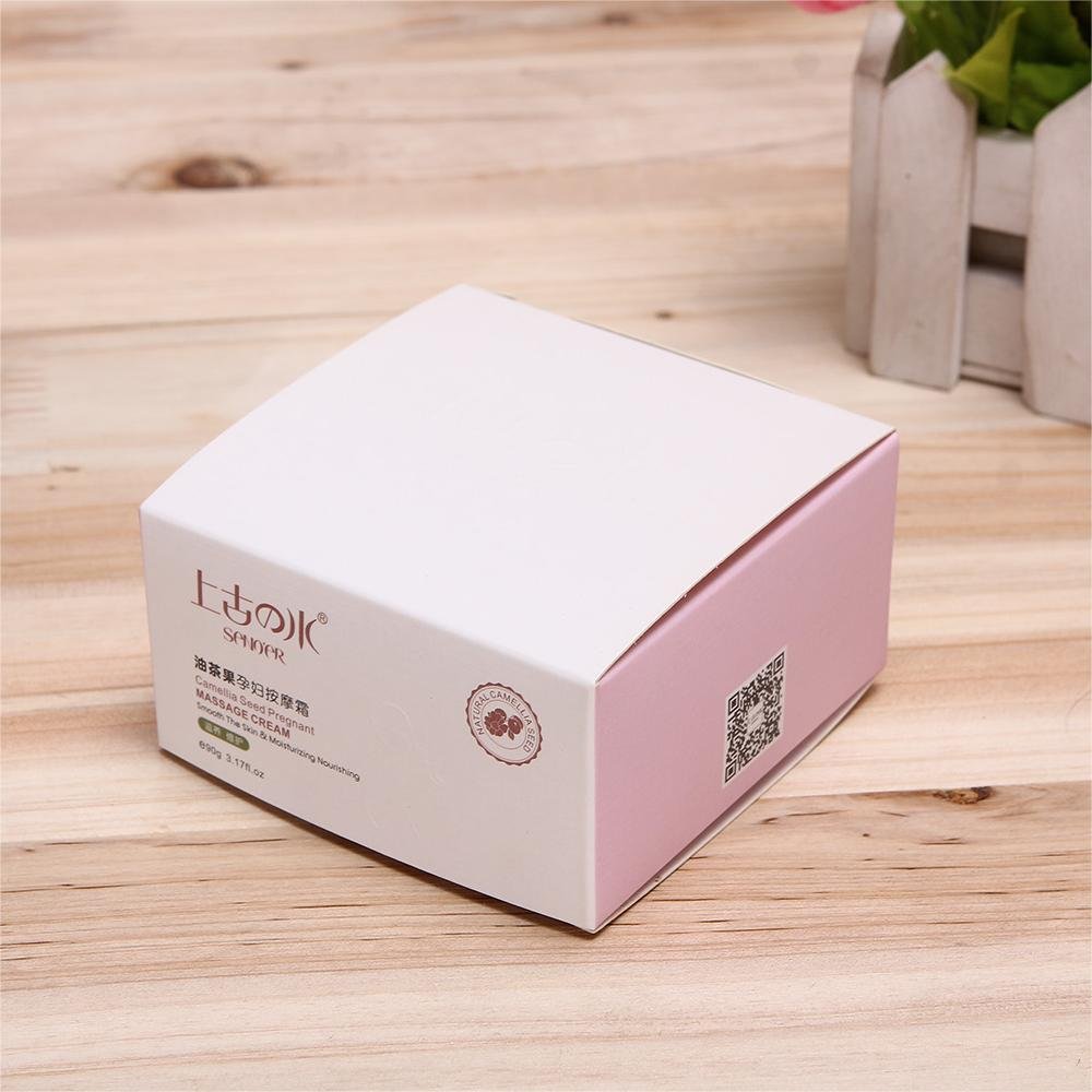 Recyclable High quality Flexography Cosmetic Skincare Carton Box Printing Face Cream Customized Packaging Box