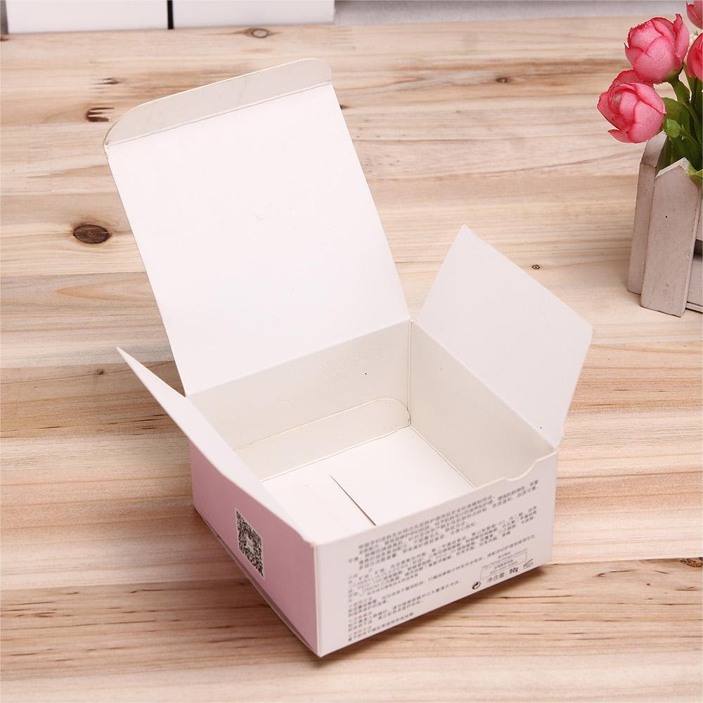 Recyclable High quality Flexography Cosmetic Skincare Carton Box Printing Face Cream Customized Packaging Box