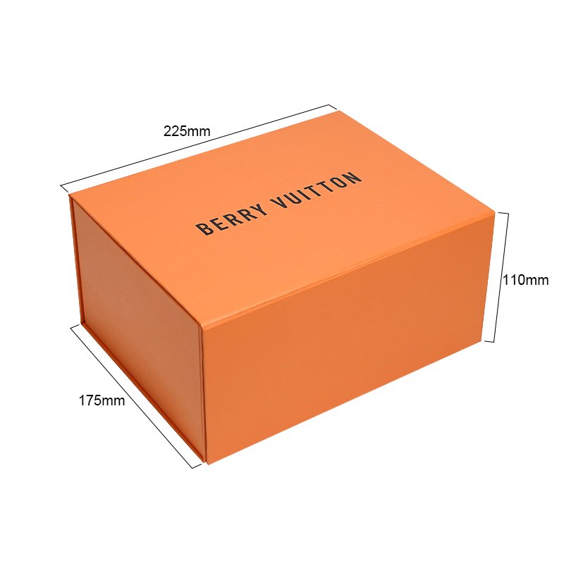 Customizable Luxury Foldable Gift Boxes Magnetic Lid Matt Lamination Stamping Folding Box Cardboard Present Paper Packing Box