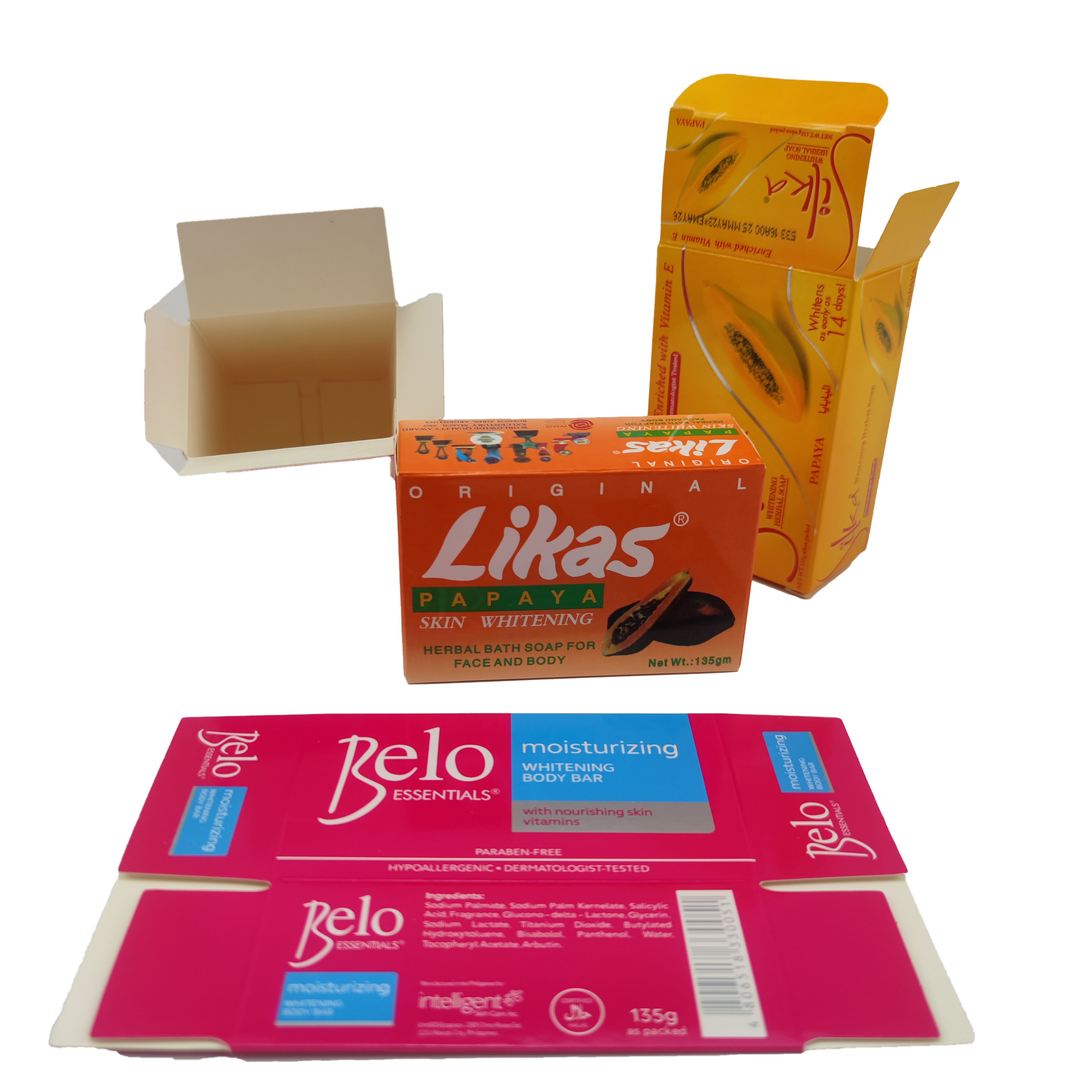 Wholesale Factory Low Price Soap Packaging Boxes High Quality Custom Printed Paper Packaging Soap Boxes