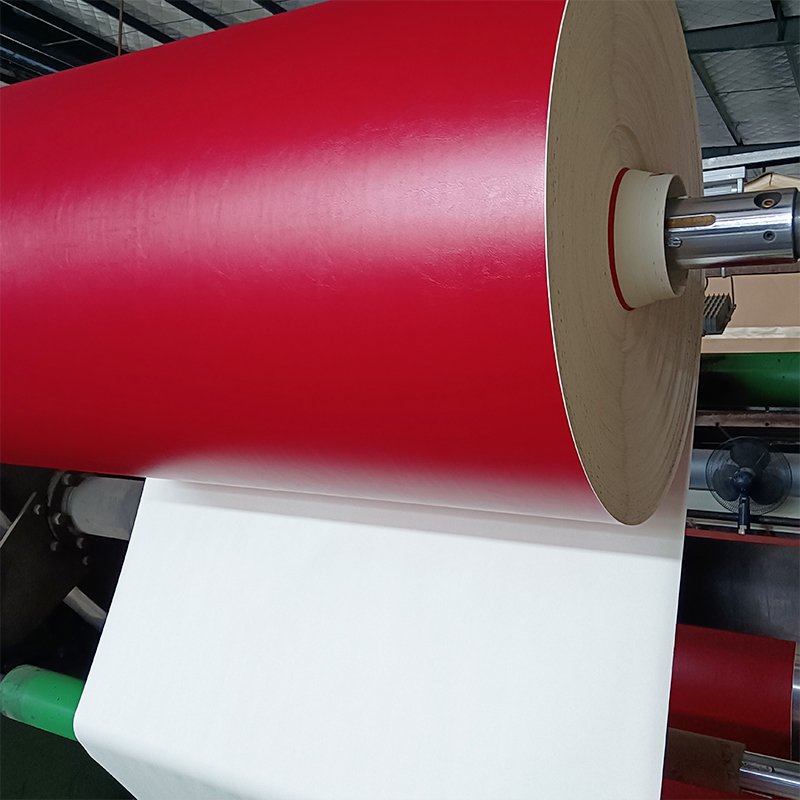 Leather Like PVC Coated Paper Manufacture Wholesale 1.08M Rolls Embossed Waterproof Paper For Wrapping art paper