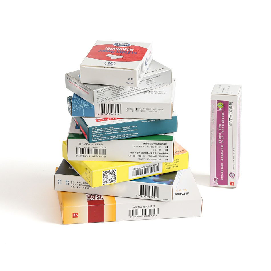 Portable Plastic Vitamin Capsule Tablet Dispenser Pill perfume paper color pillow gift kraft paper food packaging box