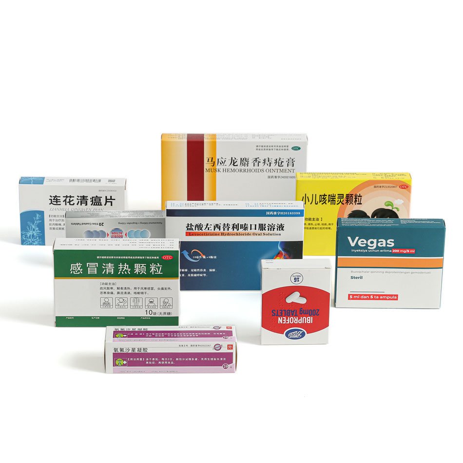 Portable Plastic Vitamin Capsule Tablet Dispenser Pill perfume paper color pillow gift kraft paper food packaging box