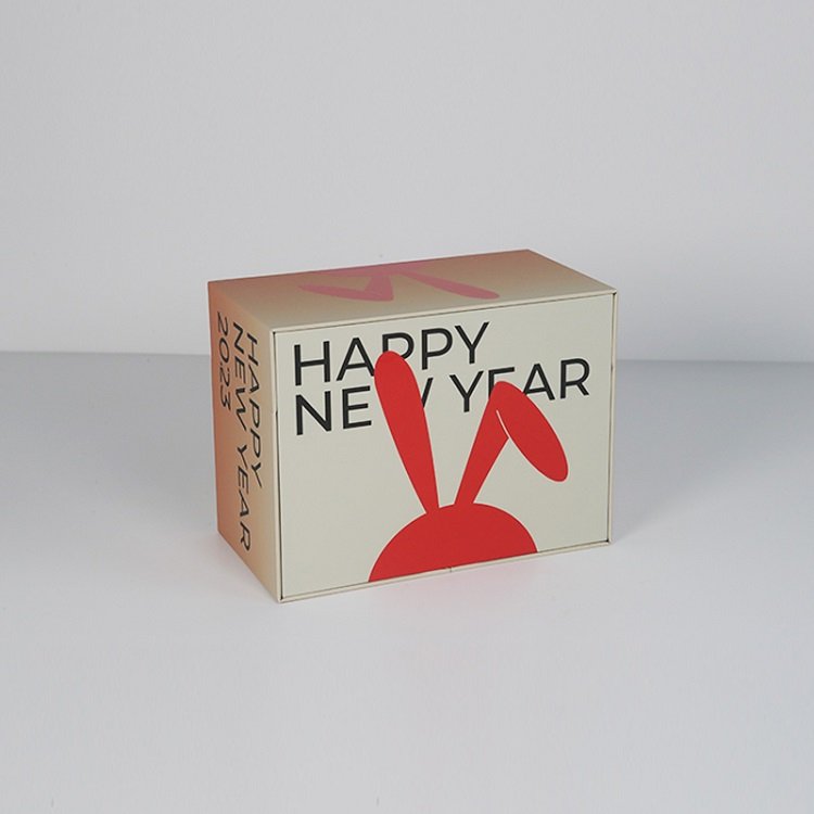 Luxury festival paper gift box for holiday packaging box with drawer manufacturing by Chinese company