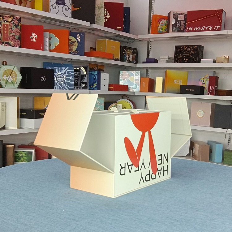 Luxury festival paper gift box for holiday packaging box with drawer manufacturing by Chinese company