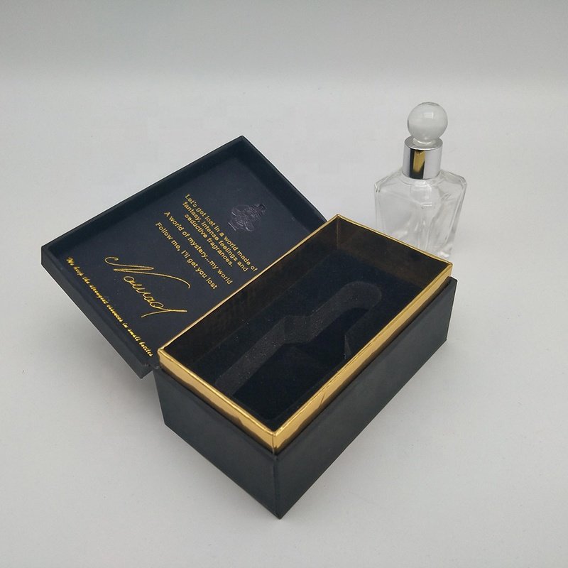 Amber Fragrance Packaging 30ml 50ml 100ml Eau De Parfum Spray Soft Touch Paper Perfume Box