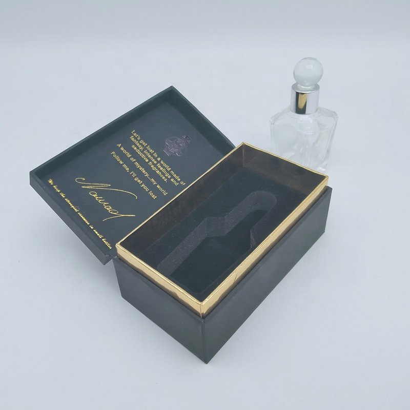 Amber Fragrance Packaging 30ml 50ml 100ml Eau De Parfum Spray Soft Touch Paper Perfume Box